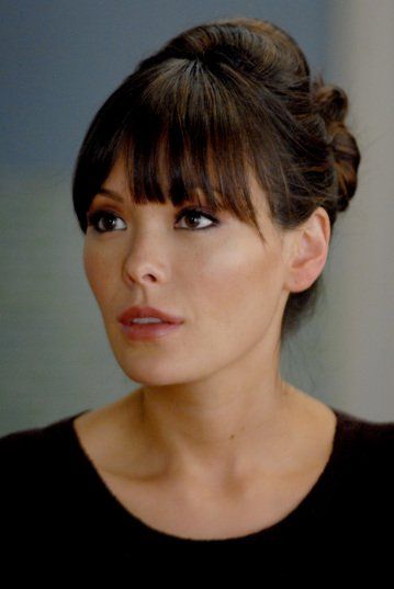 Lindsay Price How To Cut Fringe, Bangs Updo, Lindsay Price, Lipstick Jungle, Beverly Hills 90210, Super Hair, Hair Creations, Bridal Updo, Pastel Hair