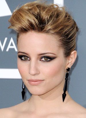 . Rocker Makeup, Rock Makeup, Diana Agron, Hazel Eye Makeup, Rocker Girl, Hair And Makeup Tips, Valentines Makeup, Make Do, Dianna Agron