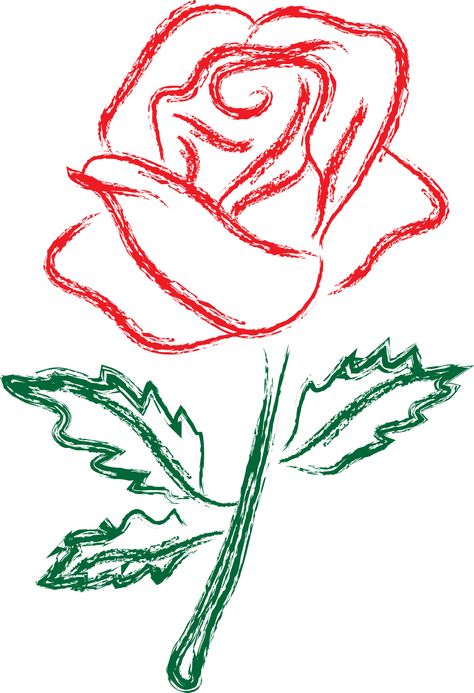 Flower Drawing In Messenger, White Rose Painting Easy, American Tattoos, Cool Pencil Drawings, Rose Drawing, Simple Rose, Simple Aesthetic, Rose Painting, Art Drawings Sketches Simple