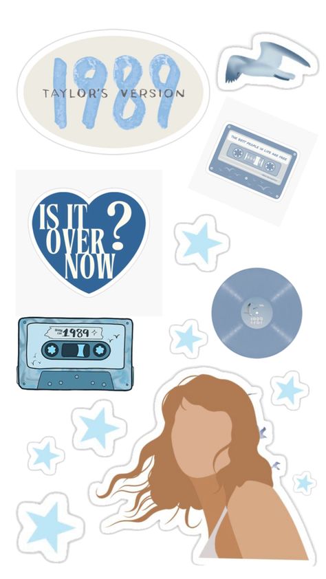 Polaroid Diy, Poster Diy, Taylor Swift Posters, Taylor Swift 1989, Aesthetic Stickers, Aesthetic Art, Good People, Sticker Design, Taylor Swift