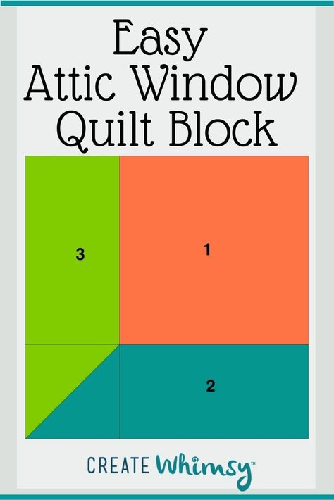 Attic Window Quilt Pattern - Create Whimsy Window Pane Quilt Ideas, Window Panel Quilts, Attic Window Quilt Pattern, Window Quilts, Attic Window Quilts, Quilt Diy, Attic Windows, Window Quilt, Panel Quilt Patterns