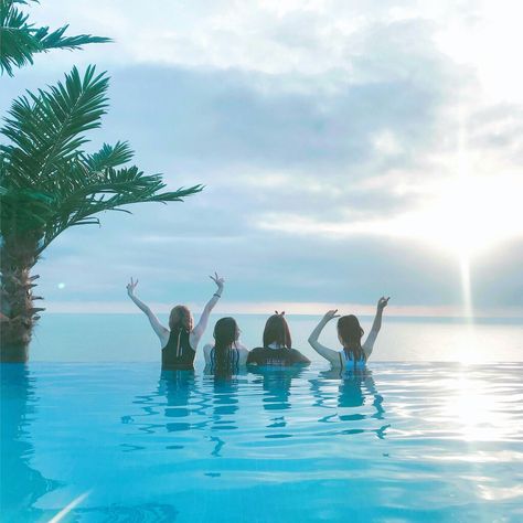 Summer Album Cover Kpop, Kpop Summer Concept, Kpop Summer Icons, Kpop Summer Aesthetic, Beach Album Cover, Summer Album Cover, Kpop Beach, Kpop Summer, Kpop Core