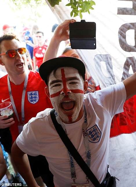 England fans in Kaliningrad are preparing ahead of tonight's match against Belgium, follow the team's 6-1 win against Panama England Fans, Three Lions, World Cup 2018, Casino Online, World Cup, Belgium, Panama, England, Thing 1