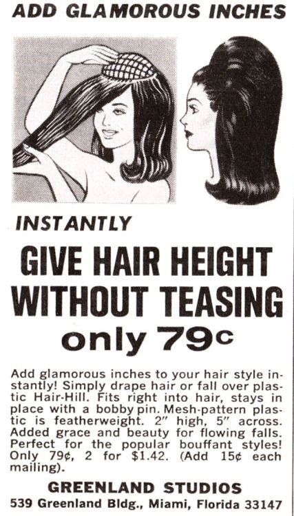 No teasing, but lots of side eye and snarky remarks. Vintage Hairstyles Tutorial, 1960s Hair, 60s Hair, Pin Up Vintage, Retro Hair, Pin Curls, Retro Hairstyles, Old Ads, Vintage Hair