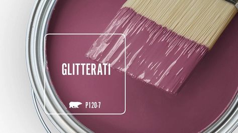 Glitterati P120-7 | Behr Paint Colors Berry Brown Behr Paint, Behr Pink Paint Colors, Purple Paint Colors Bedroom, Paint Names, Hastings House, Bedroom Inspiration Cozy, Behr Marquee, Home Paint Color, Behr Paint Colors