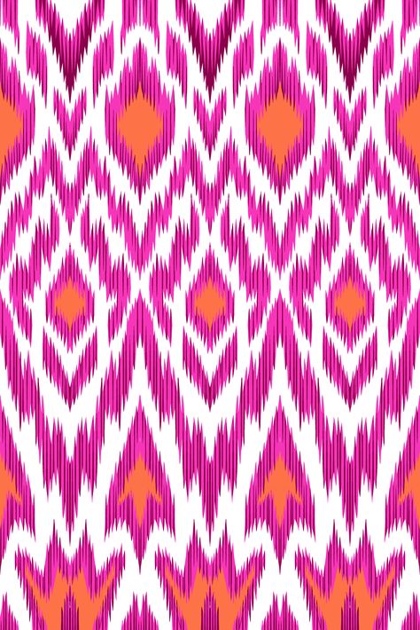 Ikat Art, Design Pattern Art, Fabric Print Design, Motif Batik, Textile Prints Design, Islamic Art Pattern, Textile Pattern Design, Ikat Design, Digital Borders Design