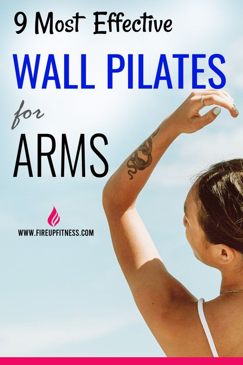 9 Most Effective Wall Pilates for Arms 💪💯 Wall Pilates Moves, Upper Body Pilates Workout, Wall Pilates Exercises Free Printable, Free Wall Pilates Workout Chart, Arm Workout Routines, Pilates For Arms, Wall Pilates Free Workout Plan, Workouts For Arms, Pilates Arm Workout