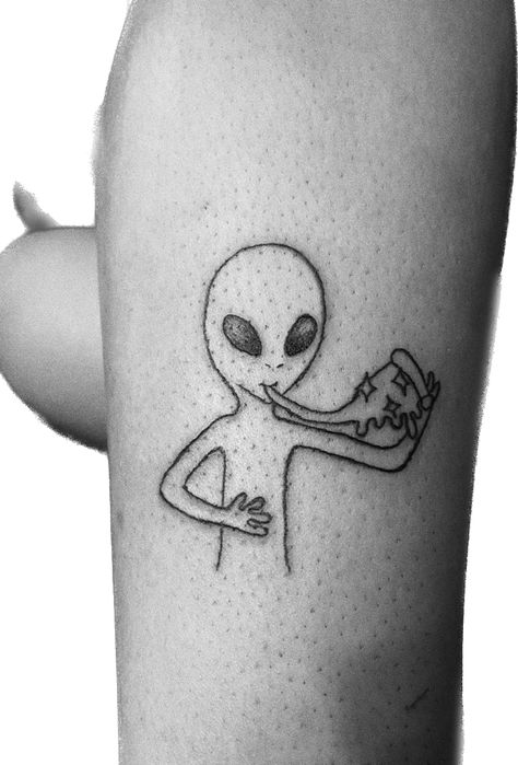 Pizza Tattoo, Explore Tattoo, Arm Band Tattoo, Book Tattoo, Band Tattoo, Little Tattoos, Image House, Another World, Aliens