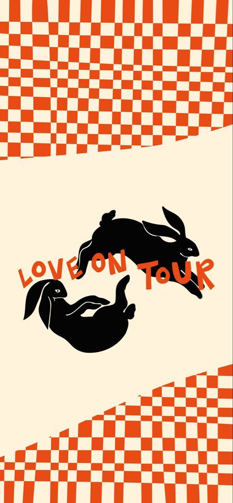 Love on tour background. Wallpaper Love On Tour Lockscreen, Harry Styles Love On Tour Wallpapers, Love On Tour Rabbit, Tour Background, Harry Styles Background, Living In A Daydream, Rabbit Png, Bunny Poster, Rabbit Drawing