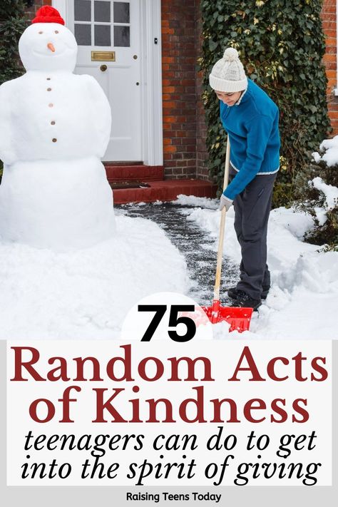 75 Random Acts of Kindness Teens Can Do This Holiday Season - Raising Teens Today Surviving Christmas, Food Donation, Expensive Gifts, Out To Lunch, Acts Of Kindness, Christmas Makes, Get Well Cards, Teacher Favorite Things, How To Wake Up Early