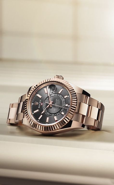 Luxury Watch Rolex Rolex Sky Dweller, Trendy Watches, Sky Dweller, Affordable Watches, Mens Fashion Watches, Best Watches For Men, Fossil Watches, Rolex Watch, Seiko Watches