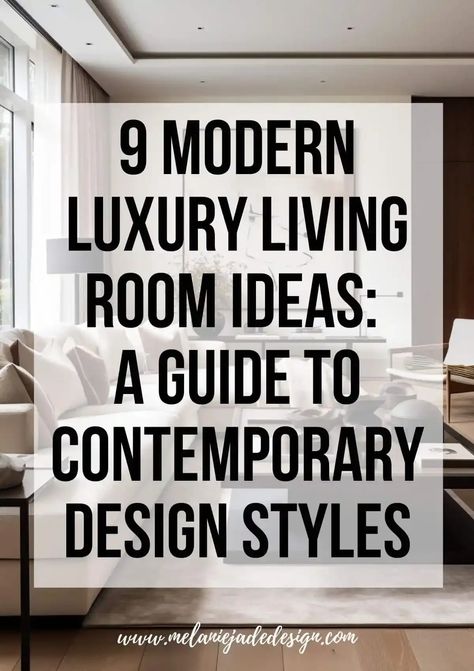 Indulge in elegance and modern flair! 🛋✨ Explore '9 Modern Luxury Living Room Ideas' and embrace contemporary designs that seamlessly blend comfort with high-end style. Elevate your space today! #LuxuryLivingRoom #ContemporaryDesign #HomeInspo Modern Living Room Set Up, High End Homes, Modern Chic Living Room Ideas, Elegant Living Room Ideas Luxury, High End Homes Luxury Interior, Contemporary Living Room Designs Ideas, Leaving Room Design 2024, Latest Drawing Room Designs, Highend Interiors Living Rooms