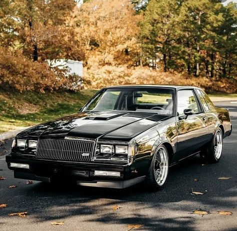 1987 Buick Grand National, Old School Muscle Cars, Car Speed, Buick Grand National, Buick Gs, Car Man Cave, Car Organization, Gm Car, Grand National