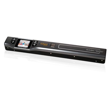 VuPoint PDS-ST470PE-VP Compact Portable Wand Scanner with 1.5" Color Viewfinder Digital Filing System, Portable Scanner, Filing System, Printer Scanner, Camera Phone, Micro Sd Card, Scanners, Magic Wand, Digital Technology