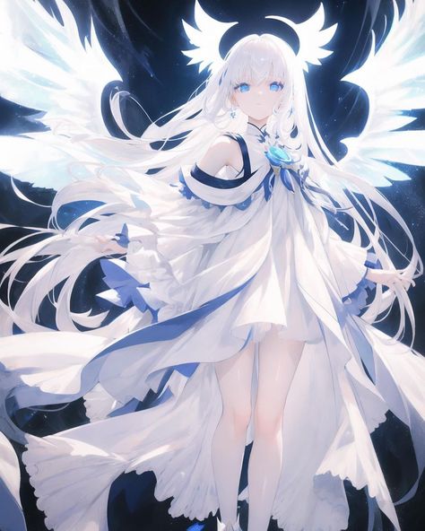 Anime Angel Female, Fictional Scenarios, Demon Girl, Anime Oc, Anime Angel, Character Design References, Art Inspiration Drawing, Slayer Anime, Anime Character Design