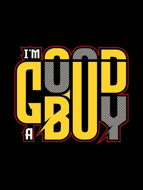 typography t-shirt design, i'm a good boy fashion slogan. quote for men's t-shirt. apparel,trendy design,modern stylish graphics. Tshirt Design Ideas Trendy 2024, Trill Burgers, Boys Tshirt Design, Slogan Graphic Design, Men's Tshirt Design, Fashion Slogans, Typography Tshirt Design, Typography Shirt Design, Typography T Shirt Design