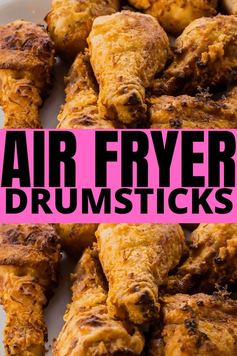 Fried Chicken Drumsticks Air Fryer, Fried Chicken Legs In Air Fryer, Air Fryer Drumsticks Crispy, Hot Fried Chicken Recipe, Air Fryer Chicken Leg Recipe, Air Fryer Chicken Drumsticks, Chicken In The Air Fryer, Shake N Bake Chicken, Hot Chicken Recipe