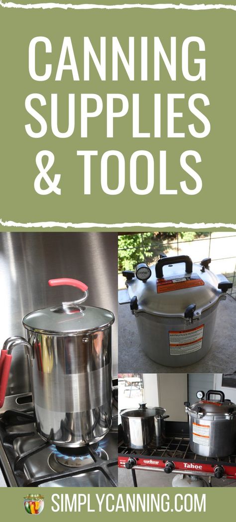 What canning supplies actually work? On this page, you will find all of SimplyCanning.com's reviews on canning supplies. #SimplyCanning #canningsupplies Bosch Mixer, Canning Equipment, Ball Canning Jars, Canning Supplies, Camp Chef, Steam Recipes, Pressure Canner, Canning Lids, Vintage Jars