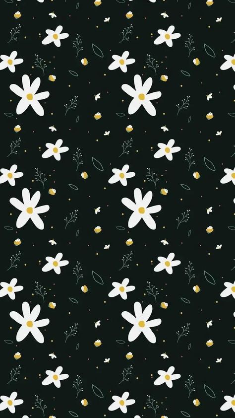 Cute Daisy Wallpaper, 11 Wallpaper, Daisy Wallpaper, Vintage Flowers Wallpaper, Flowery Wallpaper, Image Nature, Iphone Wallpaper Pattern, Soyut Sanat Tabloları, Phone Wallpaper Patterns