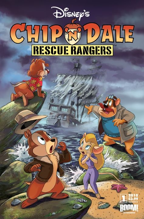 Preview - <i>Chip N' Dale Rescue Rangers #1</i> ~ Omnicomic Chip N Dale Rescue Rangers, Chip And Dale Rescue Rangers, Gadget Hackwrench, Disney Afternoon, Disney Chip, Cartoons 80s 90s, Rescue Rangers, Old School Cartoons, Boom Studios