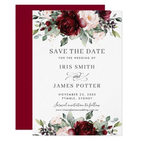 Rustic Blush Wedding, Geometric Invitations, Blush Floral Wedding, Wedding Invitation Stationary, Burgundy And Blush Wedding, Wedding Invitations Uk, Burgundy Wedding Invitations, Spring Wedding Invitations, Floral Save The Dates