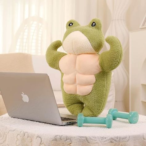 Amazon.com: Alzzlie Cute Green 3D Muscle Frog Plush Toy Soft, Huggable, Lovely Super Soft Green Muscle Frog Plush,Funny Huggable, Stuffed Froggy Dolls, Adorable Plush Frog for Kids 21.6 : Toys & Games Frogs For Kids, Frog Plush, 2024 Wishlist, Ideal Toys, Kids Gift Guide, Cute Toys, Gaming Gifts, Animal Plush Toys, Games For Kids