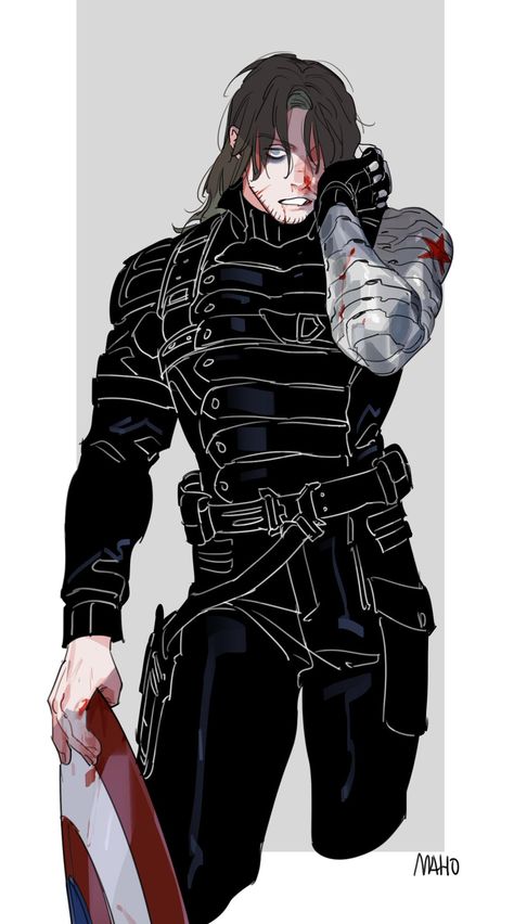 ᴋᴀʀᴍᴀʜᴏ on Twitter: "… " Bucky Barnes Fanart, Bucky And Natasha, Marvel Fandom, Walpapers Cute, Bucky Barnes Marvel, James Buchanan "bucky" Barnes, Barnes Marvel, James Barnes, Bucky And Steve