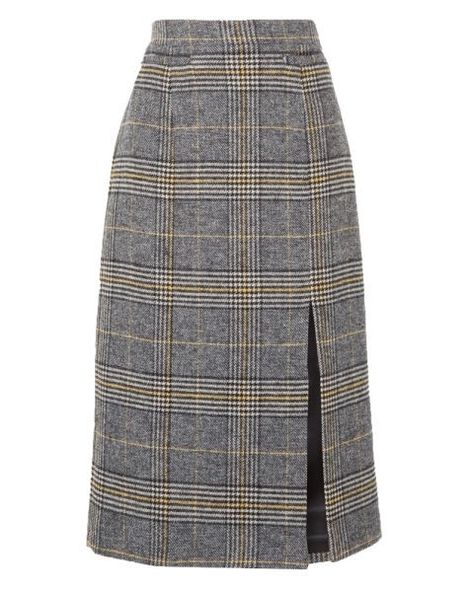 Topshop Cool Work Outfits, Cocktail Skirt, Checked Skirt, Cocktail Skirts, Holiday Skirts, Colorful Skirts, Pencil Skirt Outfits, Grey Skirt, Evening Skirts