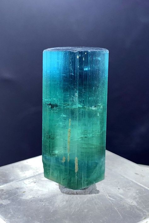 Bi Color Tourmaline Crystal, Indicolite Tourmaline, Green and Blue Tourmaline, Double Terminated Tourmaline Crystal, Raw Tourmaline, 23 Gram Raw Tourmaline, Indicolite Tourmaline, Age Of Aquarius, Blue Tourmaline, Tourmaline Stone, Tourmaline Crystal, Crystal Grid, Green Tourmaline, Sea Green