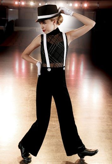 Weissman® | Menswear Costume w/ Suspenders & Pants Tap Songs, Jazz Outfit, Pop Star Costumes, Dance Costumes Tap, Cabaret Costume, Jazz Outfits, Suspenders Pants, Midi Top, Boys Dance