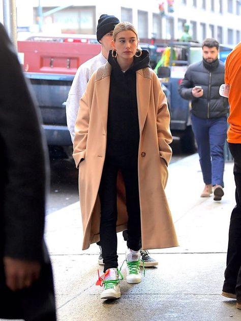 Hailey Baldwin Outfits, Hailey Bieber Street Style, Hailey Baldwin Street Style, Hayley Bieber, Stile Kendall Jenner, Hailey Bieber Outfits, Winter Mode Outfits, Hailey Baldwin Style, Work Outfit Office