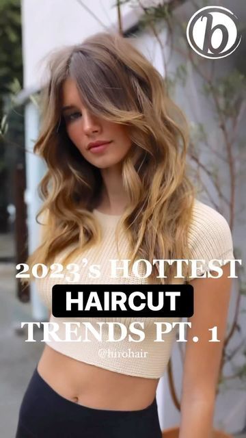 Wavy Wolfcut, Long Wolfcut Haircut With Bangs, Wolfcut Hair, Long Hair Trends, Natural Curly Hair Cuts, Haircut Wavy, Fall Hair Color Trends, Bangs For Round Face, Bangs Long