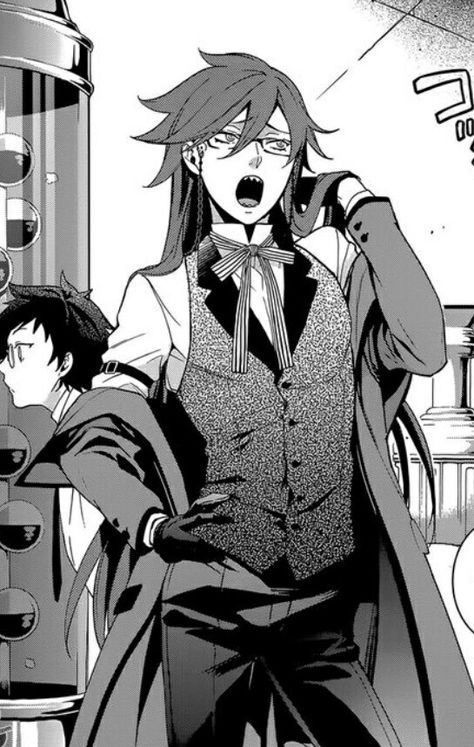 Grell Sutcliff black butler manga book Grell Sutcliff, An Anime, Anime Character, Hair, Anime, Black