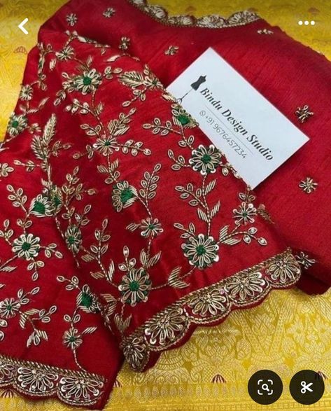 Red Blouse Design, Magam Work Designs, Latest Blouse Neck Designs, Maggam Blouses, Latest Bridal Blouse Designs, Latest Blouse Designs Pattern, Simple Hand Embroidery Patterns, Kids Blouse Designs, Traditional Blouse Designs