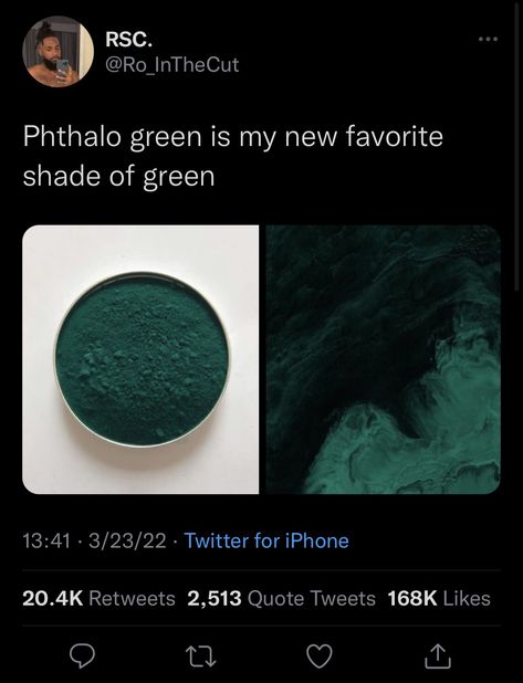 Types Of Green, Goth Green Color Palette, Phtalo Green, Phthalo Green, Phtalo Green Aesthetics, Haunted Forest Color Palette, Green Color Names Shades, Toxic Green Color Palette, Unique Color Names