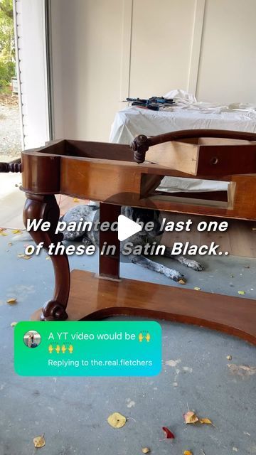 Ashley Krug on Instagram: "🚨The extended YouTube video is out! Comment ✨VIDEO✨ for the link sent to you in your dm’s. 

Our clients’ antique Victorian Console came in a little worse for wear. Previous repairs to the towel rails made it slightly interesting to repair those once again. A bit of trim missing and other parts of it needing reattaching so they were no longer at risk of further breakages. 

The mahogany stain and finish was dated and dull in appearance and our client opted for a new fresh oiled look in more matte sheen. 

After stripping with our go to Poly paint stripper from @bunnings we used our favourite oil from @feast_watson Scandinavian oil (aka Danish oil). A hard oil finish with sealing properties with the ability to build up additional coats for added sheen. 

To clean Stripping Furniture, Marble Furniture, Furniture Flips, Mahogany Stain, Dry Sand, Sand Paper, Top Furniture, Victorian Furniture, Danish Oil