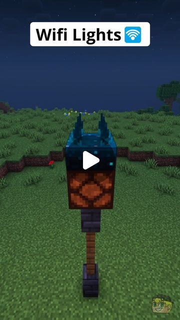 Daylight Sensor Lamp Minecraft, Minecraft Daylight Sensor Lamp, Minecraft Led Light, Minecraft Lighting Ideas Outside, Light Ideas Minecraft, Minecraft Hanging Lights, Light Post Minecraft, Minecraft Ceiling Light, Lighting Minecraft