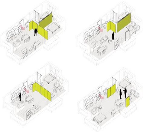 Best 12 What is Flexible Housing? Flexible Design Architecture, Flexible Architecture Spaces, Flexible Spaces In Architecture, Moving Walls Architecture, Flexible Interior Design, Movable Walls Architecture, Flexible Space Architecture, Flexible Wall Panels, Flexibility Architecture