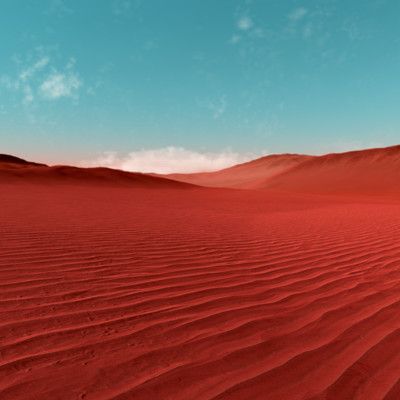 Red Calm Aesthetic, Red Desert Fantasy Art, Red Desert Aesthetic, Landscape Dessert, The Desert Aesthetic, Aries Ascendant, Alien Desert, Red Desserts, Sand Texture