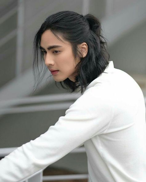 Long Hairstyle For Man, Straight Long Hairstyles For Men, Hair Styles For Boys With Long Hair, Long Hair Asian Men, Man Long Hairstyle, Long Hairstyles For Boys, Boys Long Hair, Boy With Long Hair, Long Hair Boy