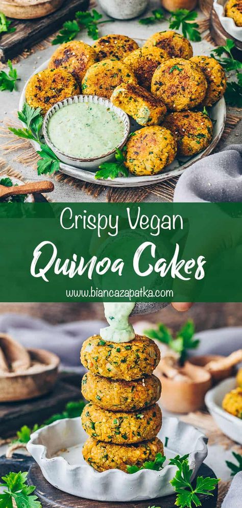 Crispy Quinoa Burgers, Quinoa Fritters Vegan, Quinoa Patty Recipes, Vegan Veggie Fritters, Baked Quinoa Patties, Vegan Hearty Breakfast, Quinoa Protein Patties, Crispy Quinoa Patties, Gluten Free Vegetarian Recipes Breakfast