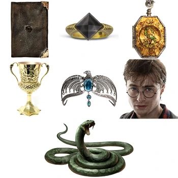 Horcrux | Harry Potter Wiki | Fandom Voldemort Horcruxes, Voldemort's Horcruxes, Harry Potter Objects, Rowena Ravenclaw Diadem, Horcrux Locket, Tom Riddle Diary, Slytherin Locket, Harry Potter Wiki, Dark Wizard