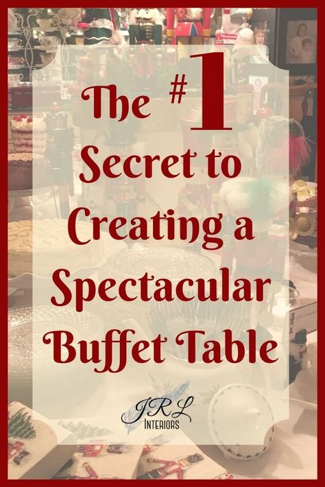 Christmas Dinner Buffet, Decorating A Buffet, Buffet Tablescapes, Christmas Buffet Table, Buffet Table Settings, Wedding Buffet Table, Party Buffet Table, Buffet Set Up, Buffet Table Decor