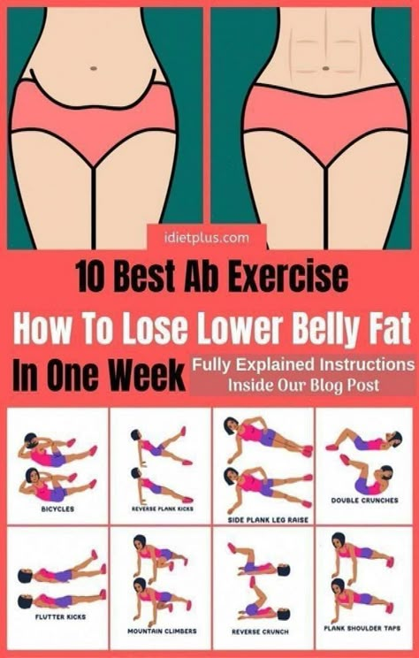 Losing weight overall is the only way to lose any belly fat in a healthy way. Here are some exercises, eating habits, and lifestyle changes you can make to get started. #HealthTips #Goals #Workout #SelfCare #Achieving #Wellness #FitLife #an #Crafting #Fitness #Effective #Routine #FitnessTips Lose Lower Belly, Ab Workout Machines, Bed Workout, Summer Body Workouts, Tummy Workout, Lose Lower Belly Fat, Workout For Flat Stomach, Quick Workout Routine, Lower Belly Fat