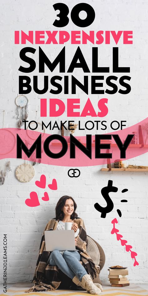 Low Cost Business, Small Business From Home, Best Business To Start, Unique Business Ideas, Business Ideas For Beginners, Start A Business From Home, Business Ideas For Women, Business Checklist, Small Business Inspiration