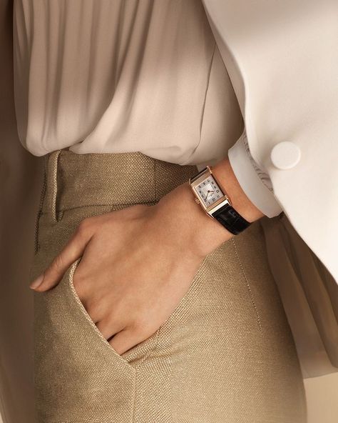 Jaeger Lecoultre Reverso Women, Jaeger Lecoultre Women, Reverso Watch, Cool Watches For Women, Elegant Watches Women, Lux Watches, Classic Watch Women, Female Watch, Fashion Website Design