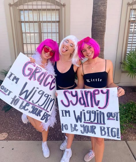 Twin Big Little Reveal, Big Little Signs, Big And Little Themes, Big Little Reveal Themes Funny, Sorority Big Little Reveal Theme, Big Little Themes, Big Little Reveal Themes, Sorority Themes, Big Little Basket