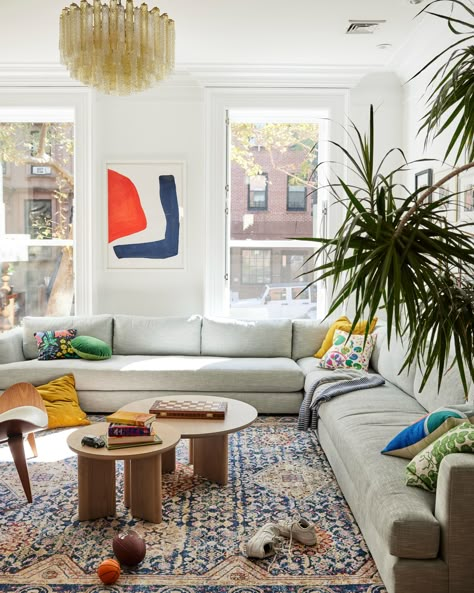 Our Brooklyn Family Home, Six Years Later | Cup of Jo Dining Room Wall Color, Cup Of Jo, Sectional Sofas Living Room, Kitchen Wall Colors, Living Room Essentials, Bedroom Wall Colors, Lulu And Georgia, Sofa Frame, Dream Living