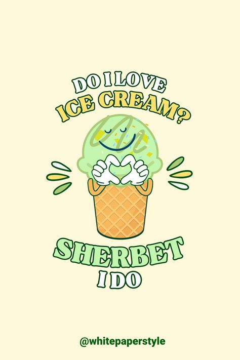 Ice Cream Puns, Summer Puns, Ice Cream Funny, I Love Ice Cream, Cheesy Puns, Food Jokes, Funny Food Puns, Food Pun, Love Ice Cream