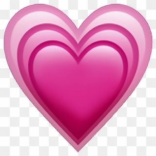 Heart Emoji Png, Emoji Png, Iphone Emoji, Heart Emoji, Pink Heart, Iphone, Pink, White